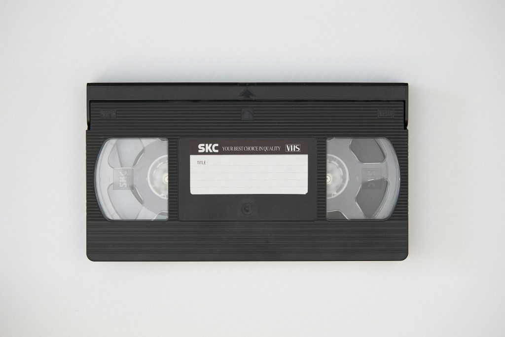 une cassette VHS